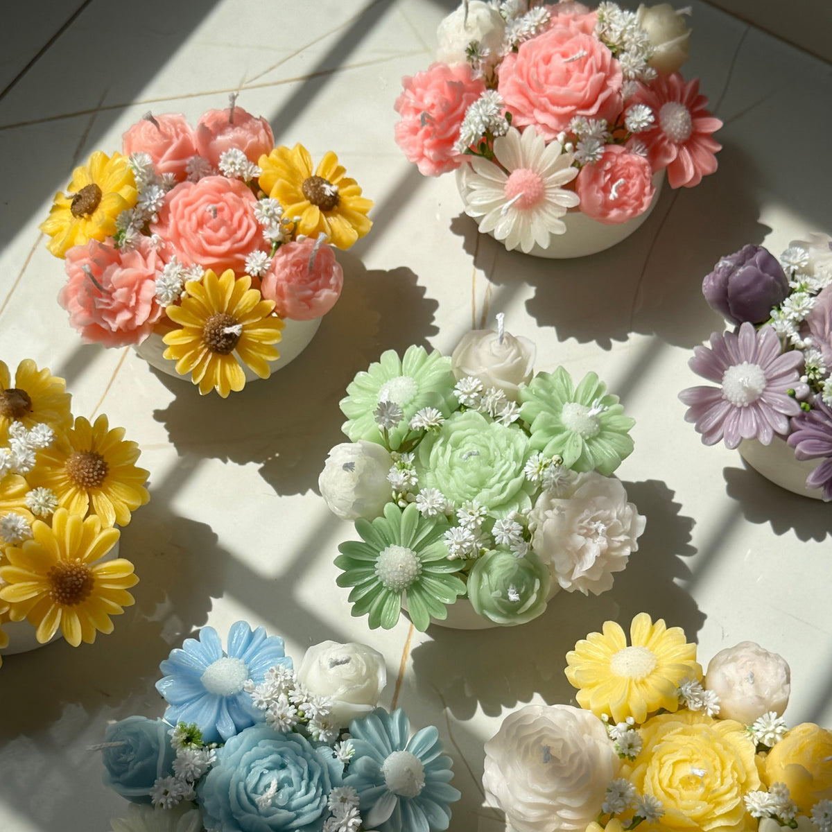 Candle Bouquets