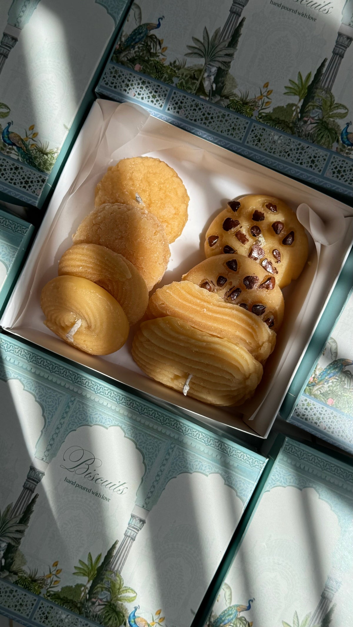 Biscuit Candle Set