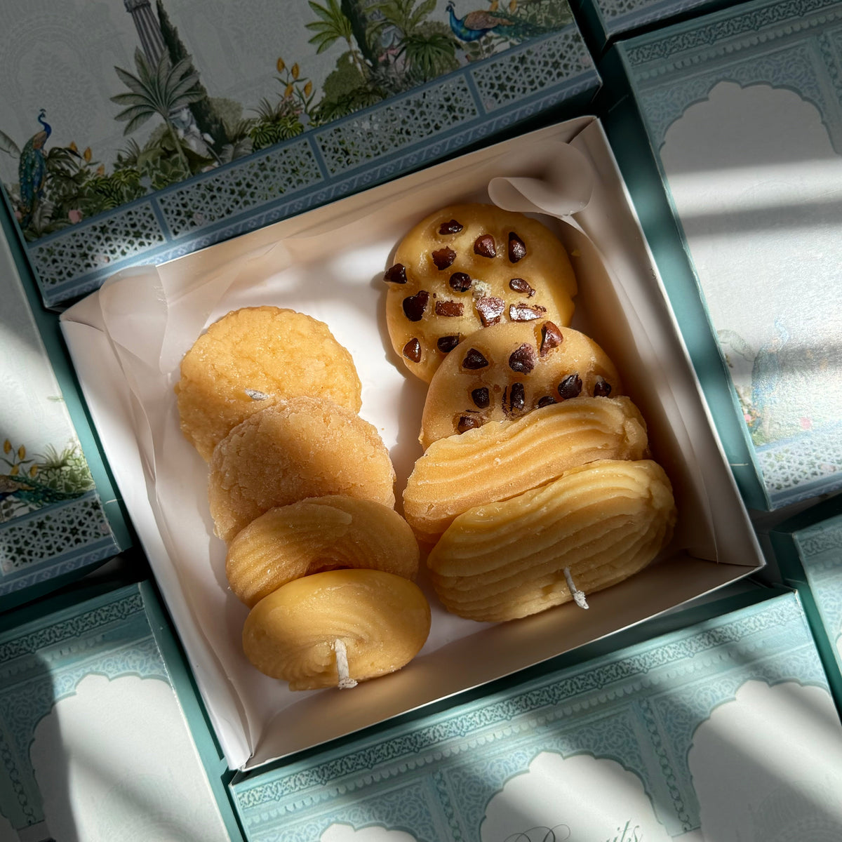 Biscuit Candle Set