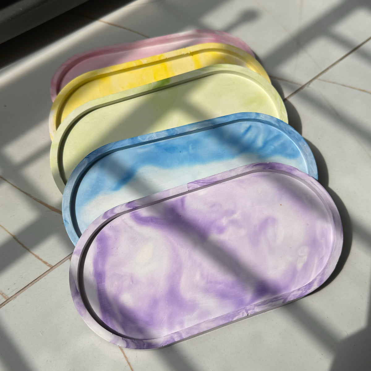 Marble Oval Tray