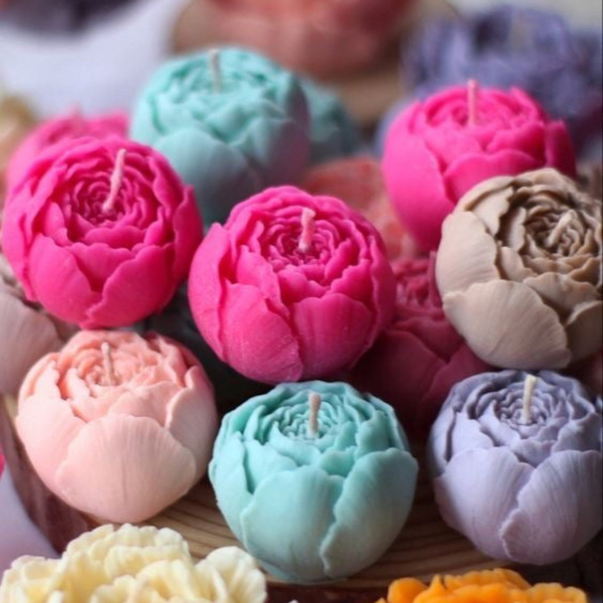 Rose Bud Candle