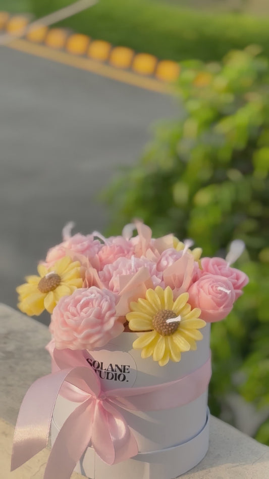 Lumè candle bouquet
